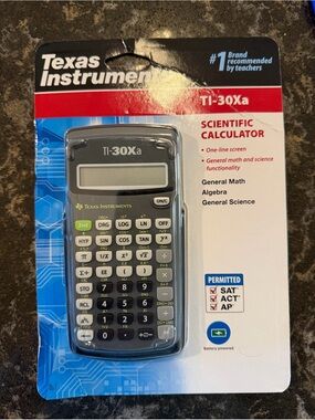 Brand New Unopened TI-30Xa Calculator - SAT/ACT/AP Approved
